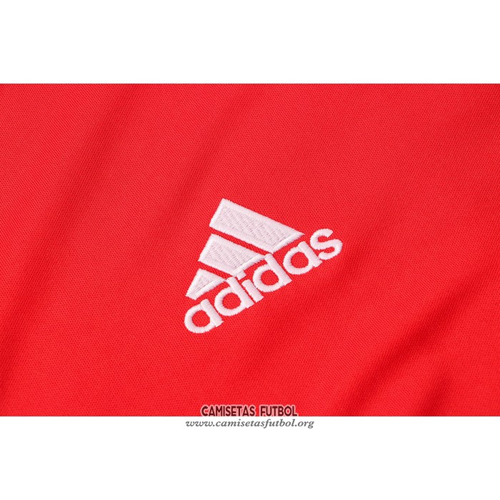 Chandal del Manchester United Manga Corta 2021/2022 Rojo